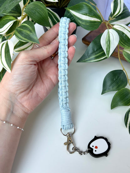 Macrame Wristlet Keychain