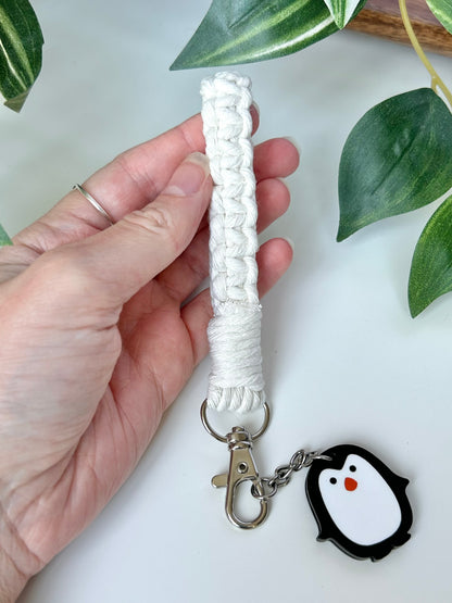 Macrame Finger Loop Keychain
