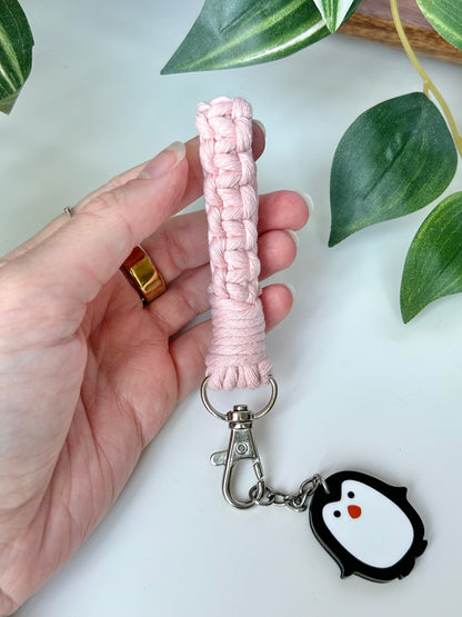 Macrame Finger Loop Keychain