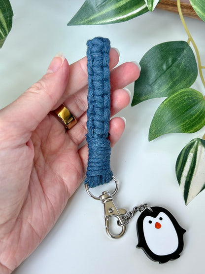 Macrame Finger Loop Keychain