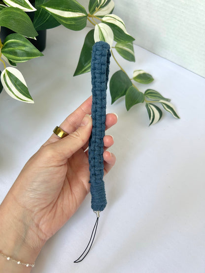 Macrame Phone Lanyard Wristlet