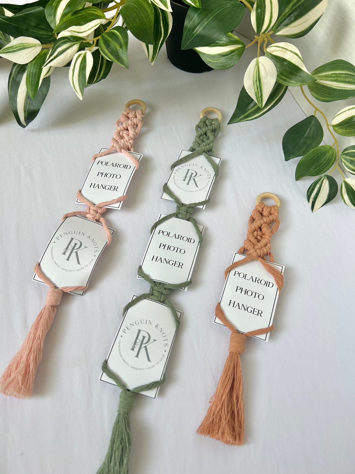 Macrame Polaroid Photo Hanger Wall Decor