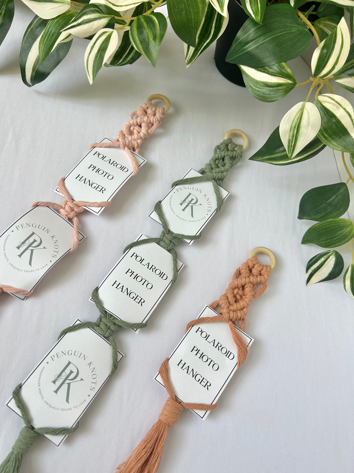 Macrame Polaroid Photo Hanger Wall Decor