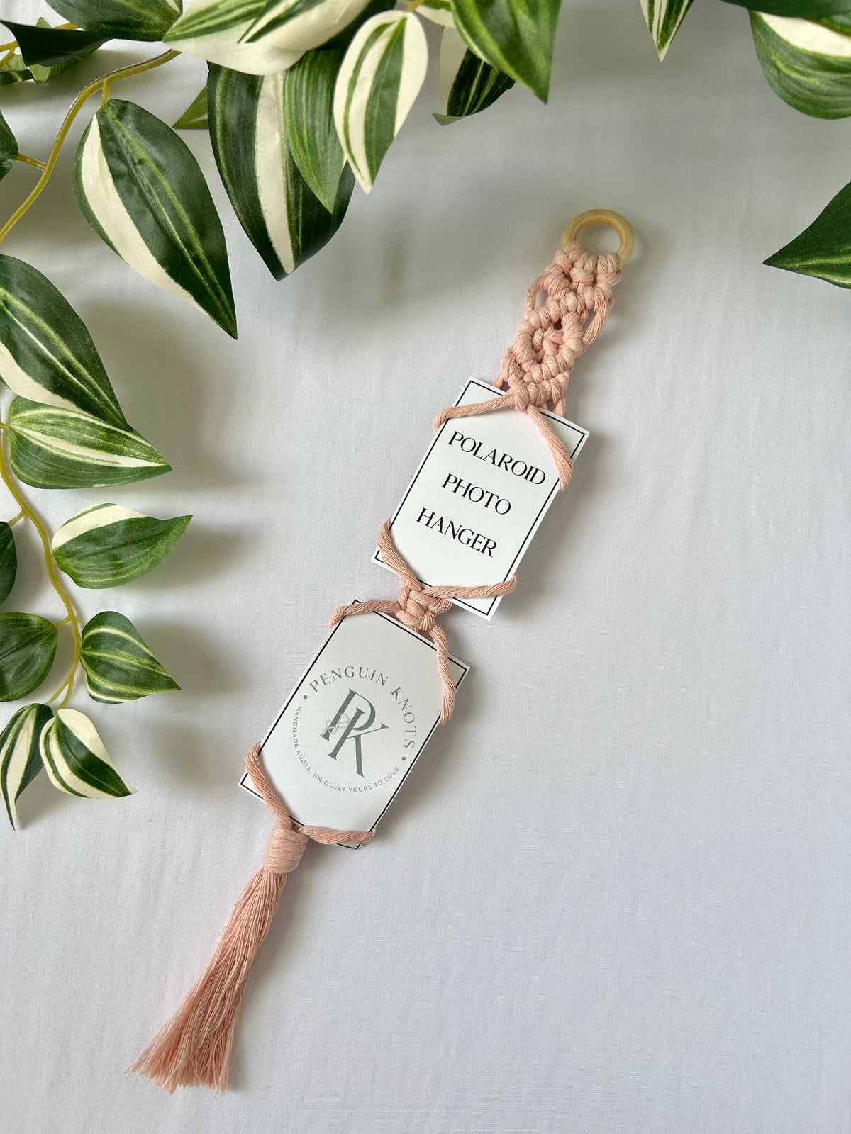 Macrame Polaroid Photo Hanger Wall Decor