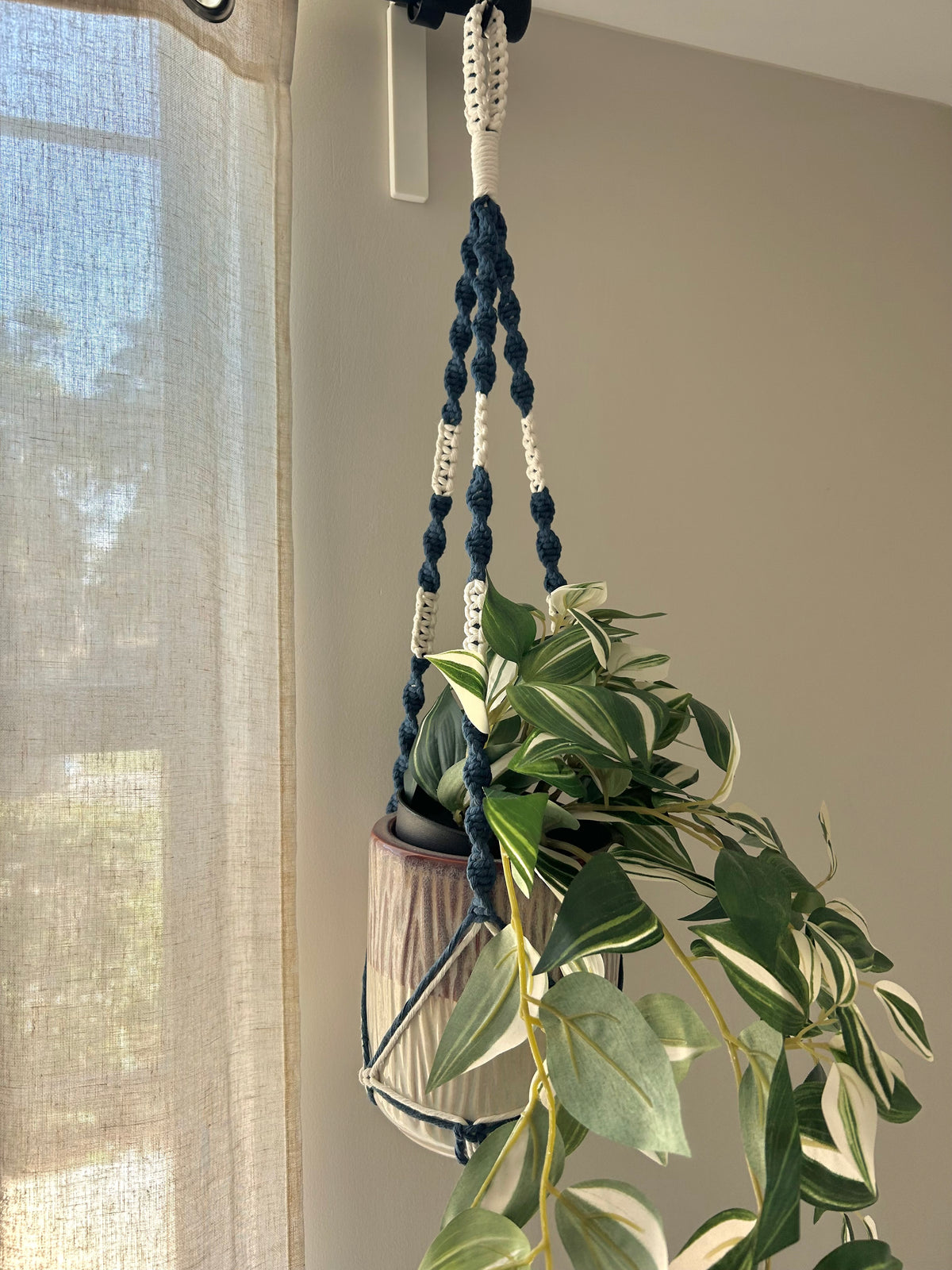 Macrame Plant Hanger - Hanging Decor for Pots & Plants