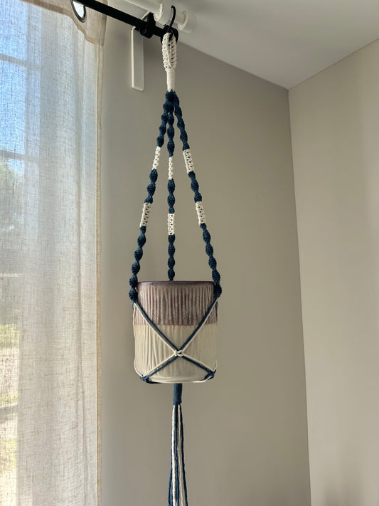 Macrame Plant Hanger - Hanging Decor for Pots & Plants