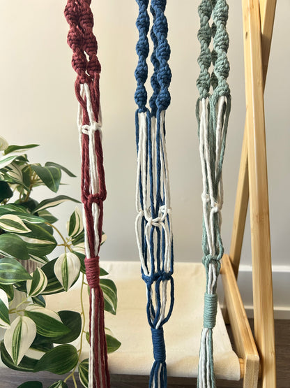 Macrame Plant Hanger - Hanging Decor for Pots & Plants