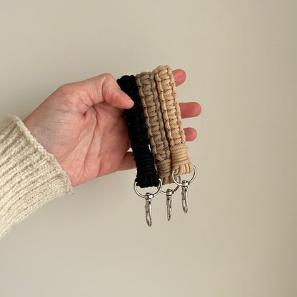 Macrame Finger Loop Keychain
