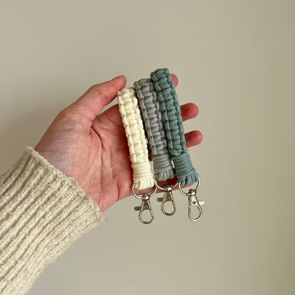Macrame Finger Loop Keychain