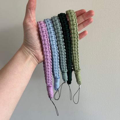 Macrame Phone Lanyard Wristlet