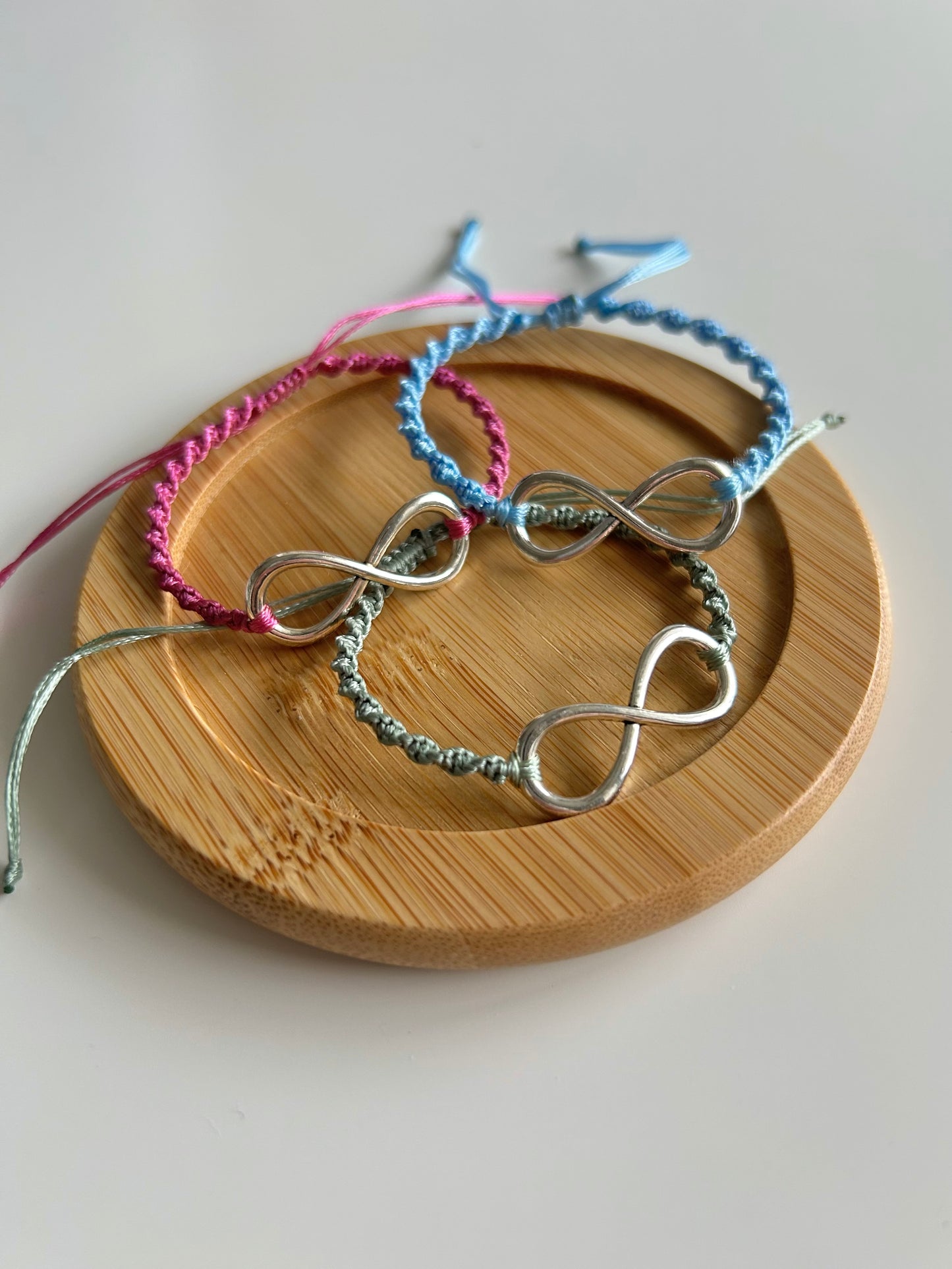 Twisted Macrame Infinity Friendship Bracelet