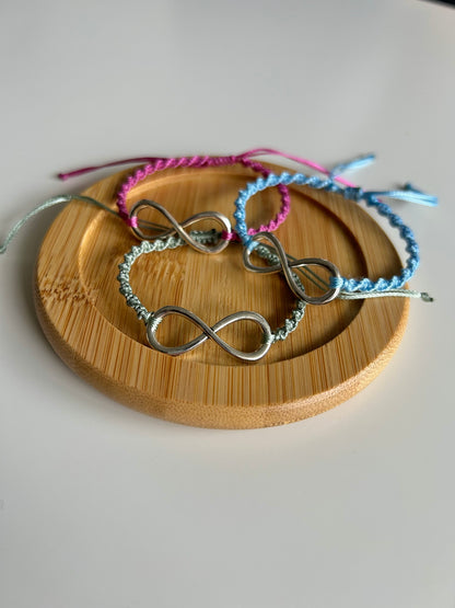 Twisted Macrame Infinity Friendship Bracelet