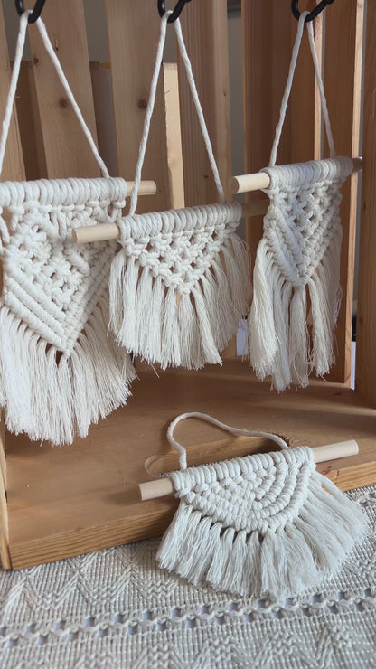 Mini Macrame Wall Hanging